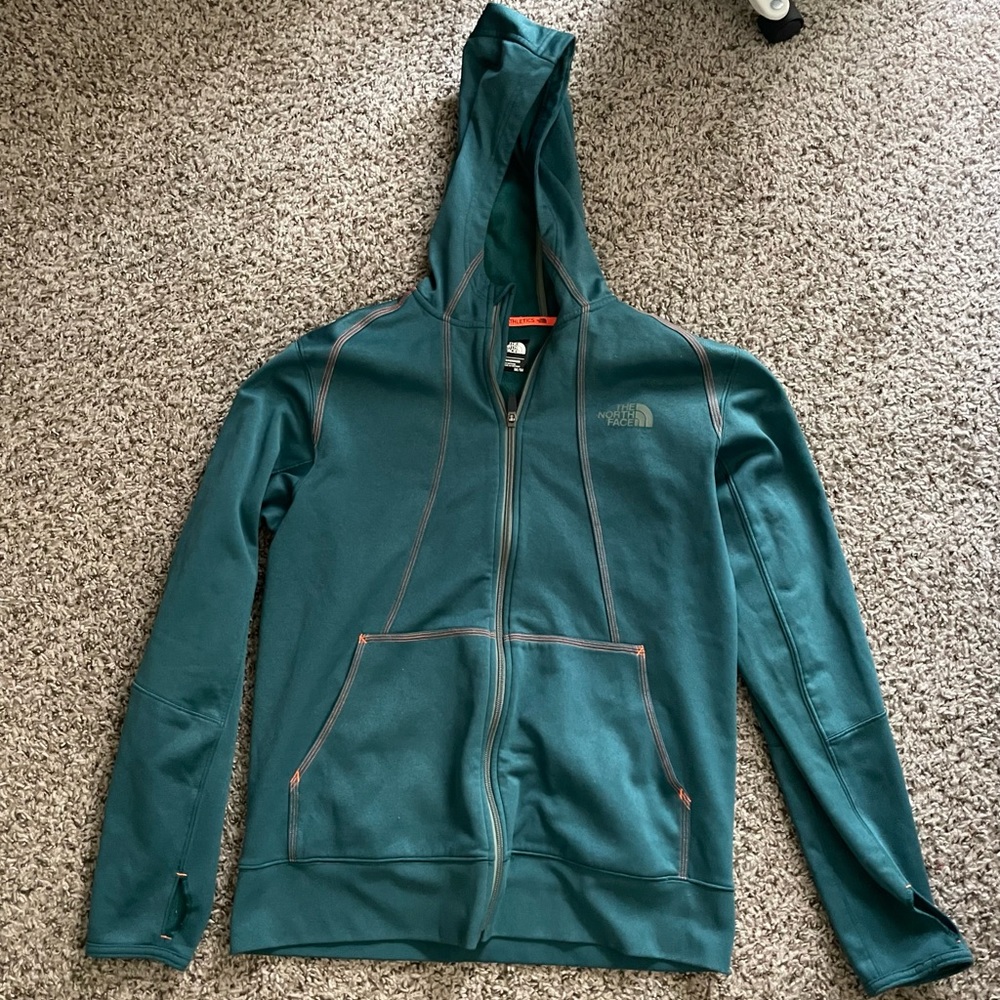 North Face zip up hoodie